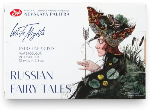 Zestaw farb akwarelowych Russian Fairy Tales - St. Petersburg - 12 kolorów