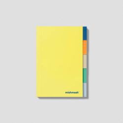 Lined Notebook A5 - Mishmash - Mellow