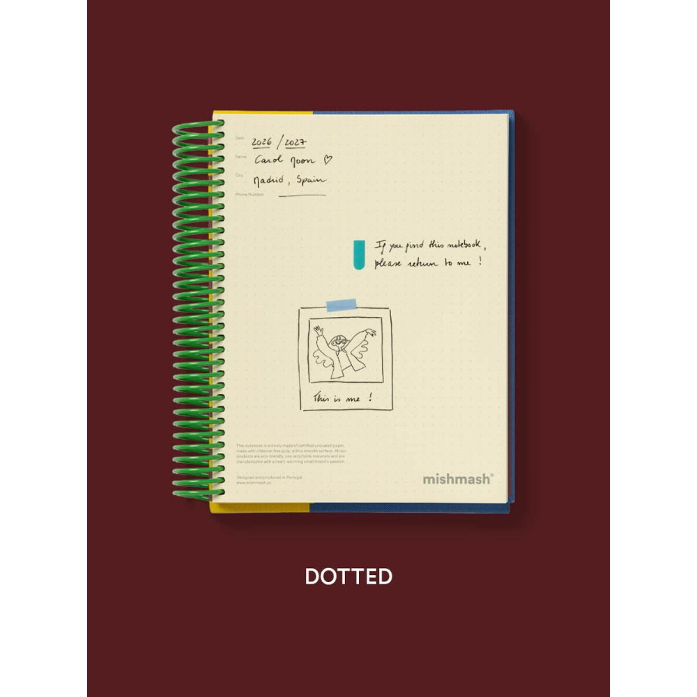 Dotted Loop Notebook A5 - Mishmash