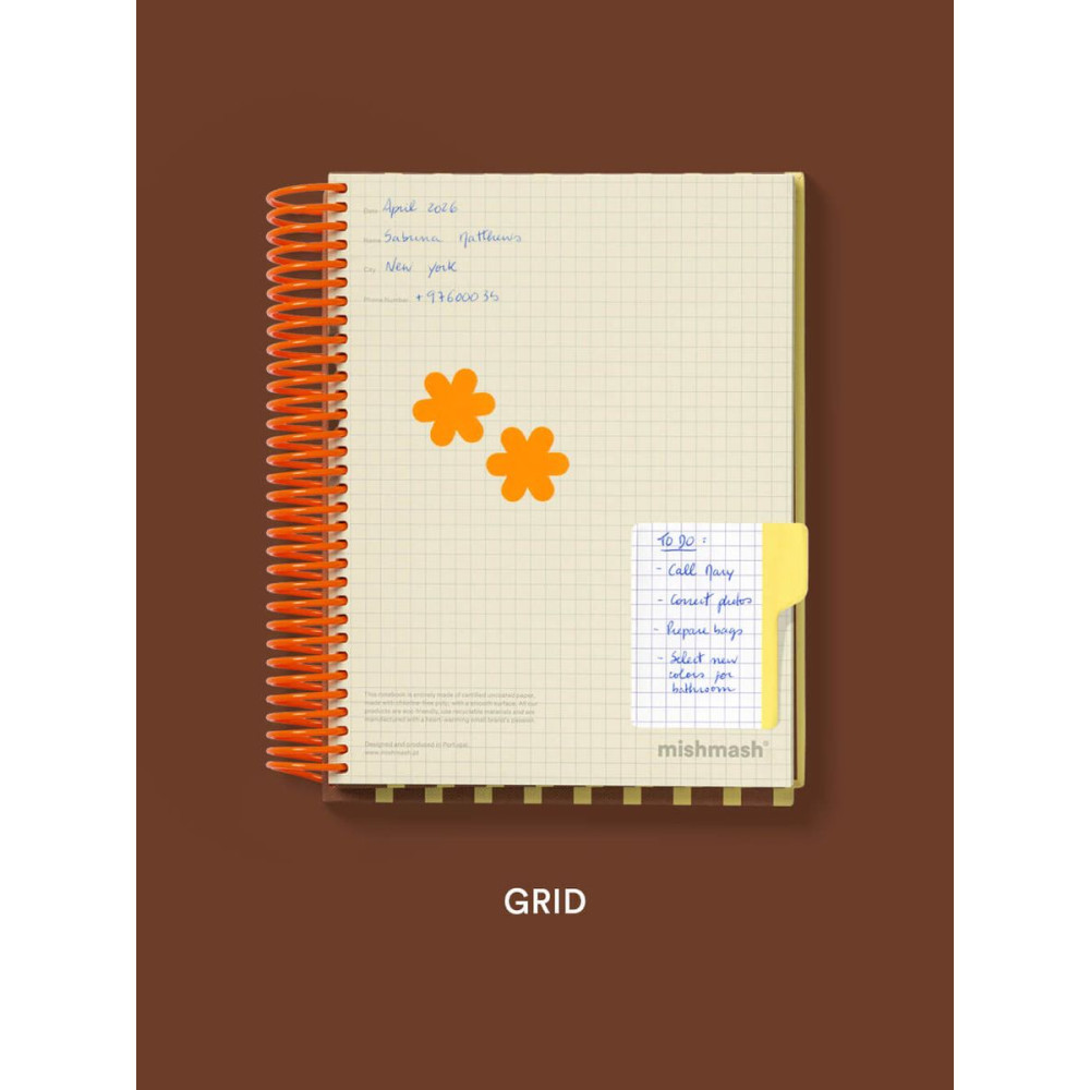 Grid Loop Notebook A5 - Mishmash