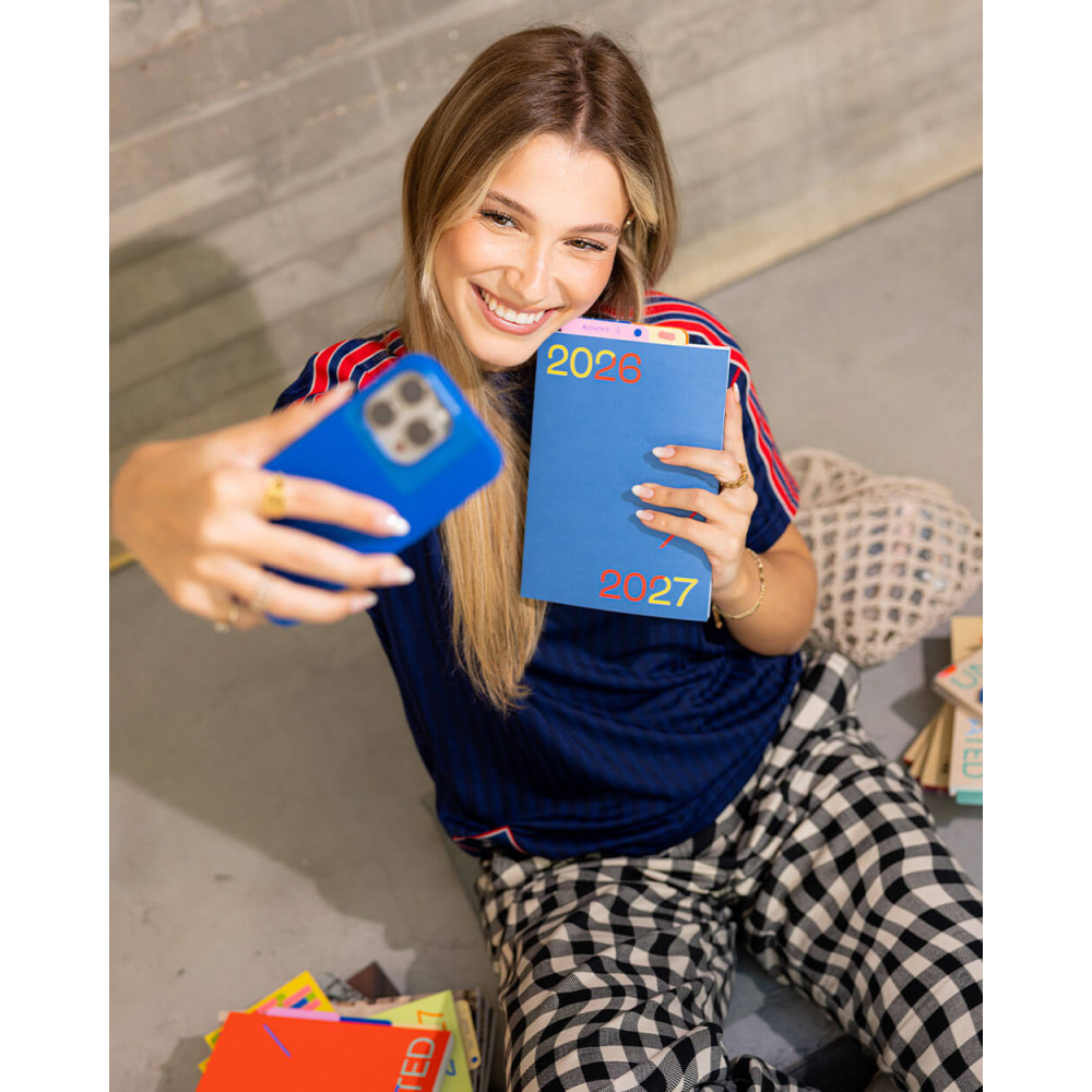 Planer tygodniowy Frames 2026/2027 - mishmash - Blue