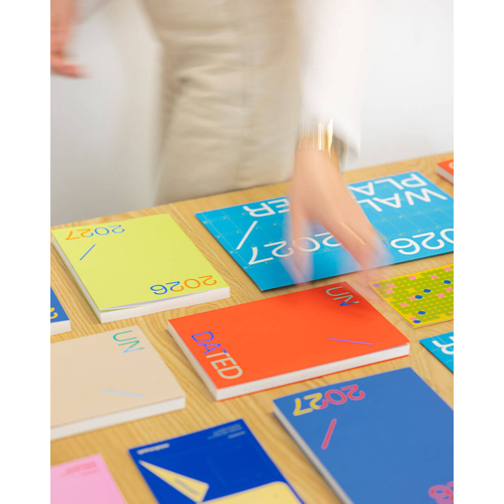 Planer tygodniowy Notes 2026/2027 - mishmash - Blue