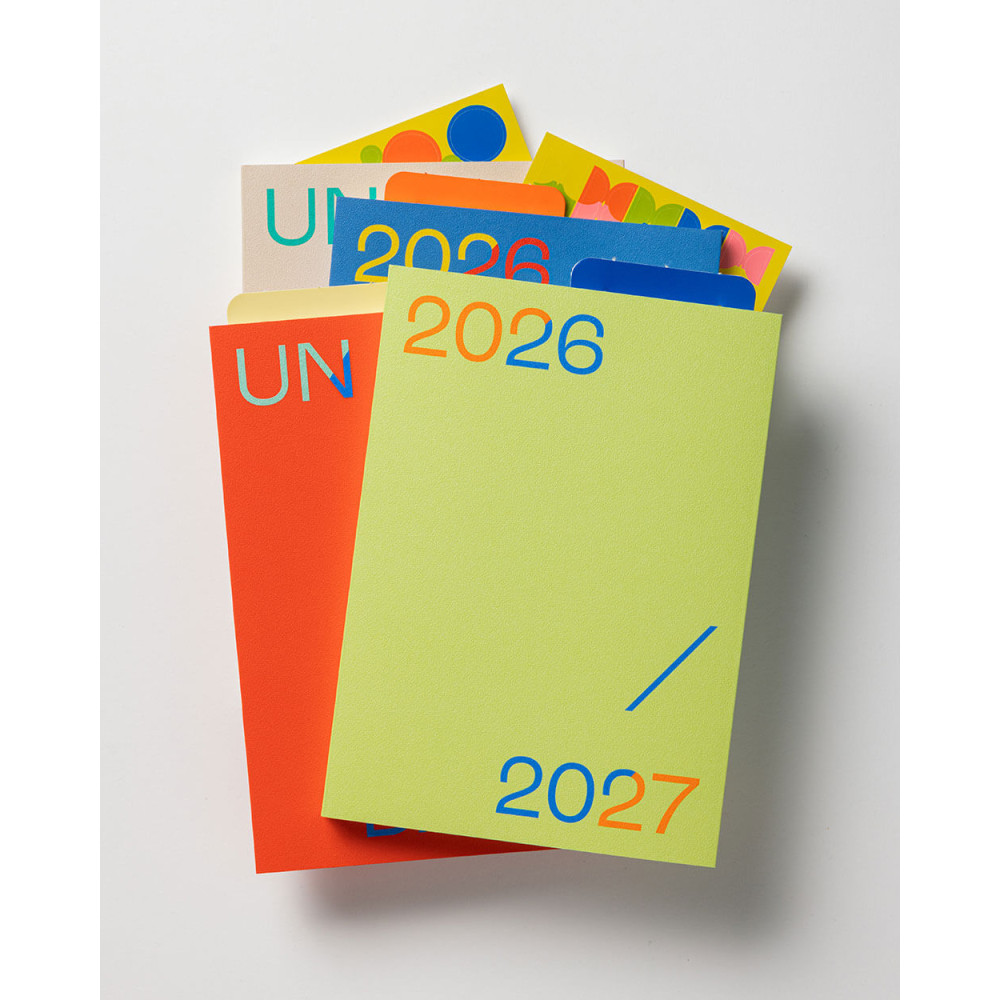 Planer tygodniowy Time-block 2026/2027 - mishmash - Blue