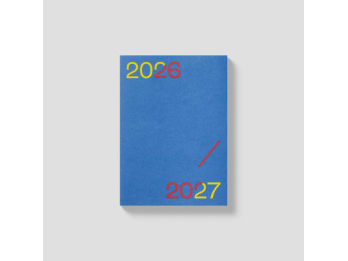 Planer tygodniowy Time-block 2026/2027 - mishmash - Blue