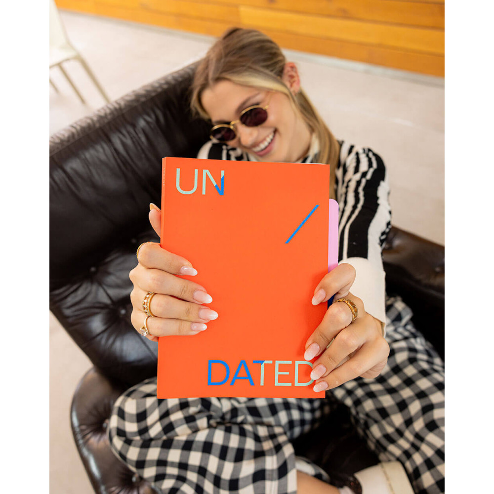 Undated Frames Planner A5 - Mishmash - Bright Red