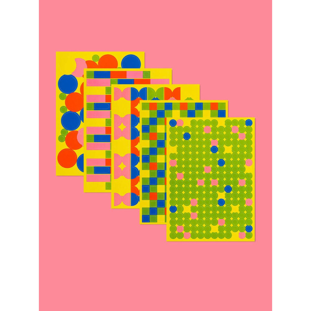 Naklejki Sticker Set Shapes - mishmash - 5 szt.