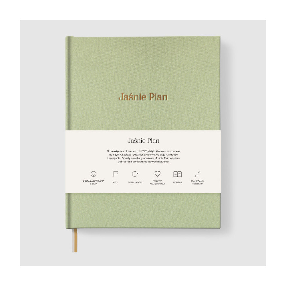 Undated Planner – Jaśnie Plan – Baby Sage