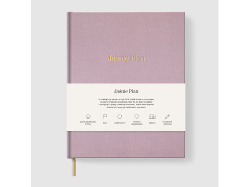 Undated Planner – Jaśnie Plan – Lilac