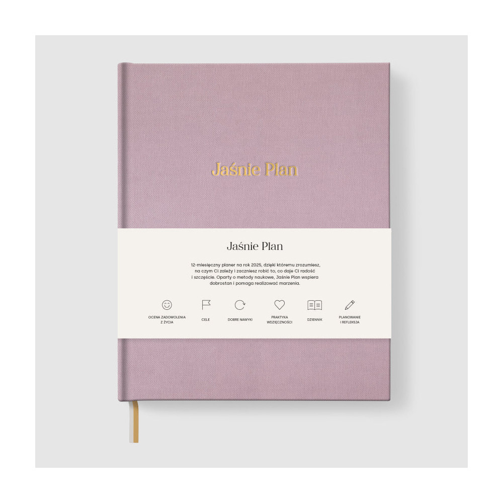 Undated Planner – Jaśnie Plan – Lilac