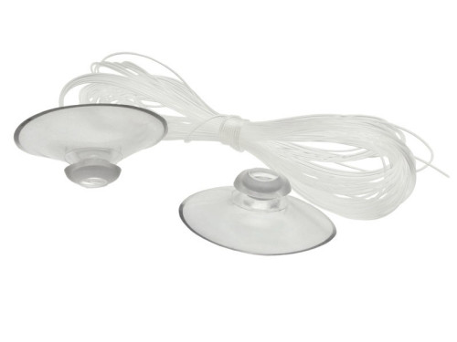Suction cups with fishing line, 1 pack