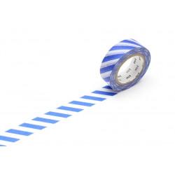 Stripe Blue Masking Tape - 1 roll