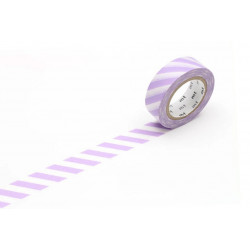 Taśma washi Making Tape - Stripe Blue - 10 m