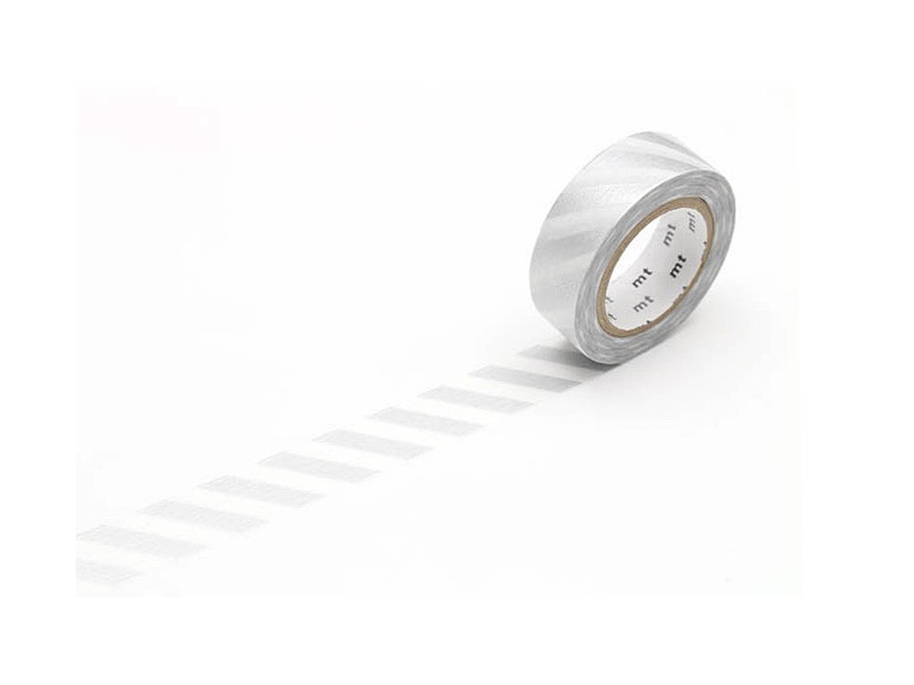 Stripe Silver Masking Tape - 1 roll