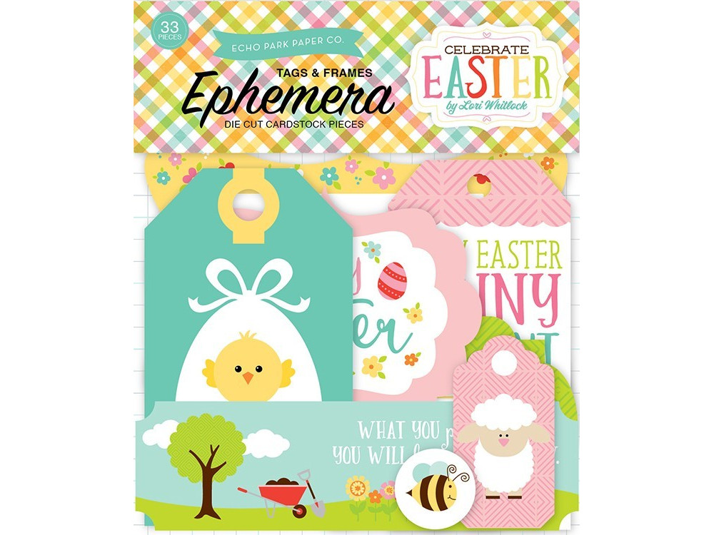 Echo Park Celebrate Easter - Frames and Tags