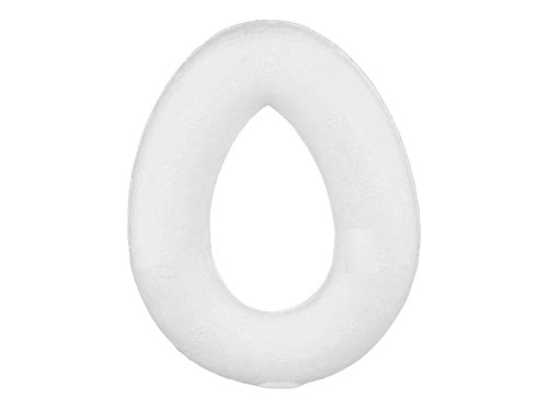 Jajko styropianowe puste 9 x 7 x 1 cm