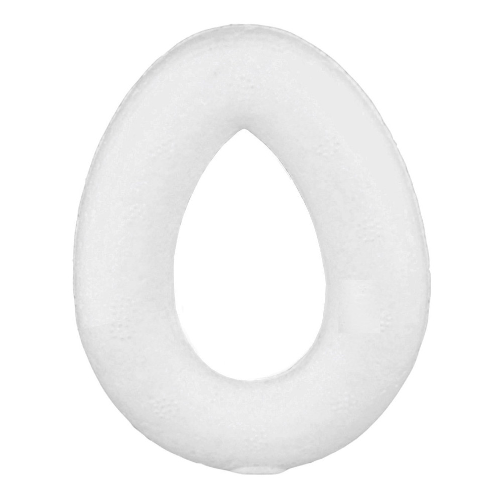 Styrofoam Egg 9 x 7 x 1 cm