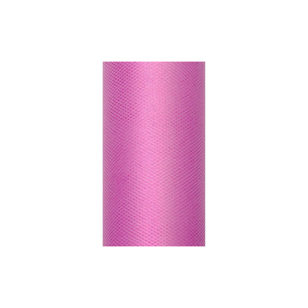 Decorative Tulle 15 cm x 9 m 081 Deep Pink