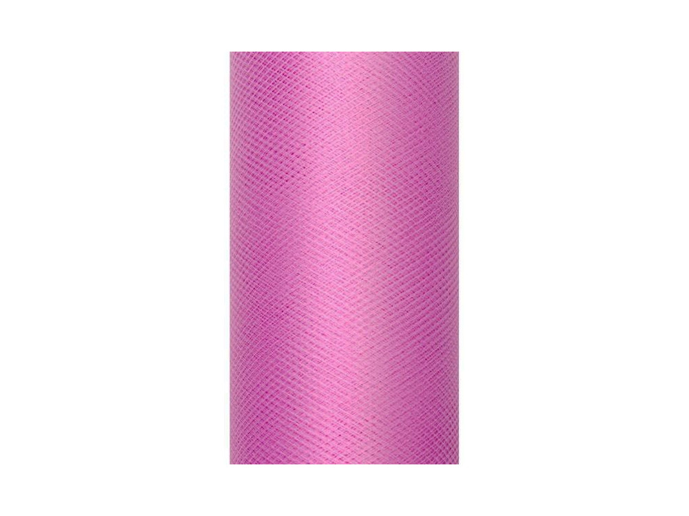 Decorative Tulle 15 cm x 9 m 081 Deep Pink