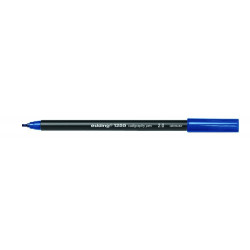 Calligraphy pen, blue 2 mm - edding