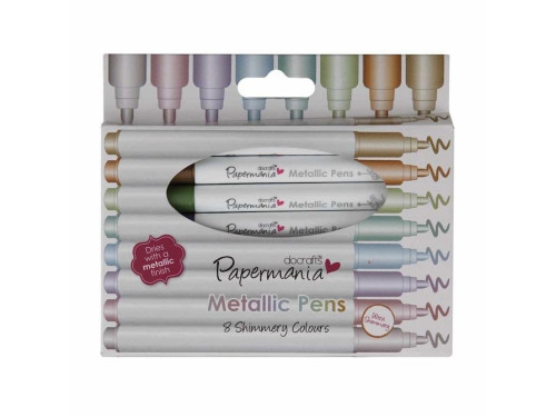 Fluid Metallic Markers - Papermania - 8 pcs.