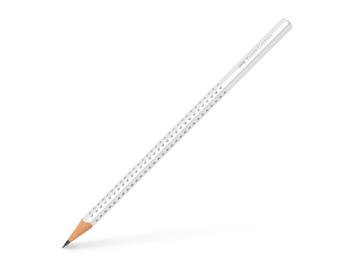 Sparkle pencil, white - Faber-Castell