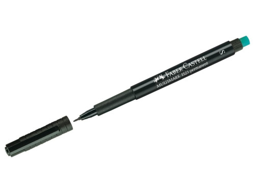 Multimark S permanent marker, black - Faber-Castell