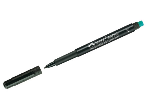 Marker permanentny, foliopis Multimark - Faber-Castell - czarny, M