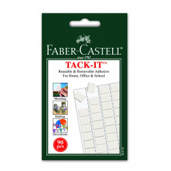 Tack-it-fastening mass, white 50g - Faber-Castell