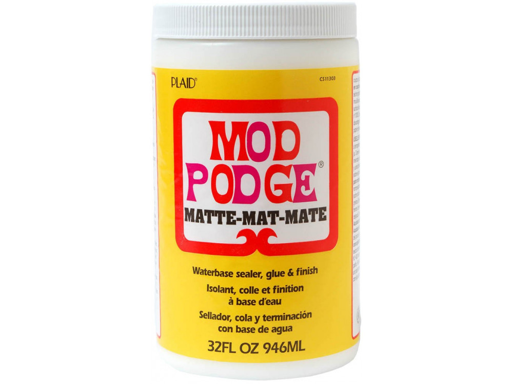 Medium 3 w 1 - Mod Podge - matowe, 946 ml