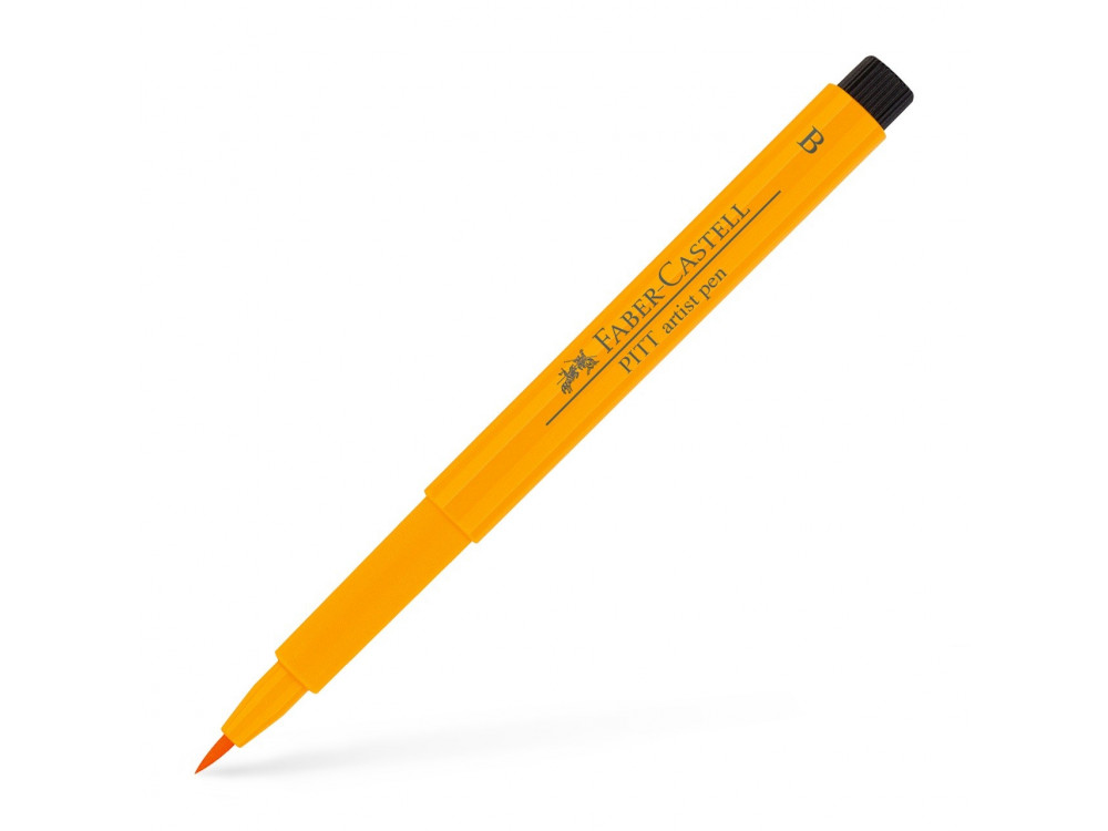 Pitt Artist Brush Pen - Faber-Castell - 109, Dark Chrome Yellow
