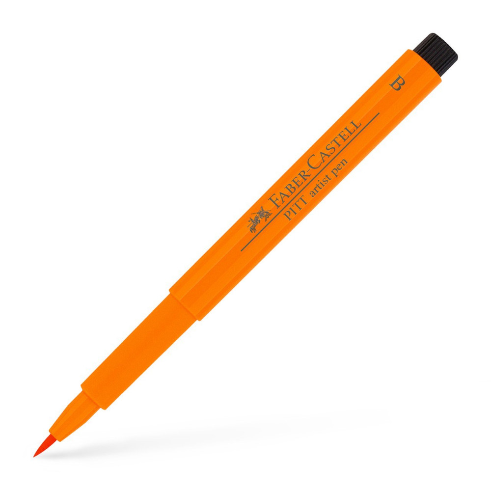 Pitt Artist Brush Pen - Faber-Castell - 113, Orange Glaze