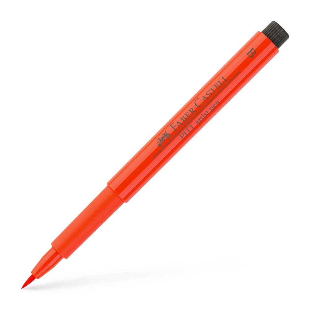 Pitt Artist Brush Pen - Faber-Castell - 118, Scarlet Red