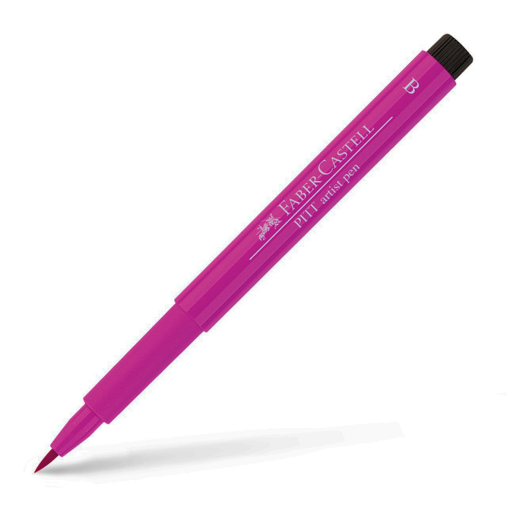 Pisak pędzelkowy Pitt Artist Pen - Faber-Castell - 125, Middle Purple Pink