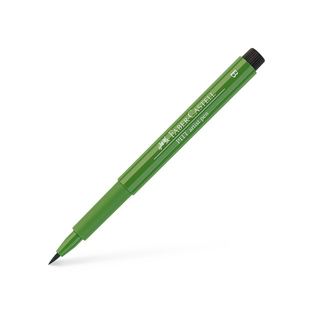 Pitt Artist Brush Pen - Faber-Castell - 167, Permanent Green Olive