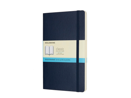 Notebook Moleskine - Dotted Soft Sapphire Large 70g/m2