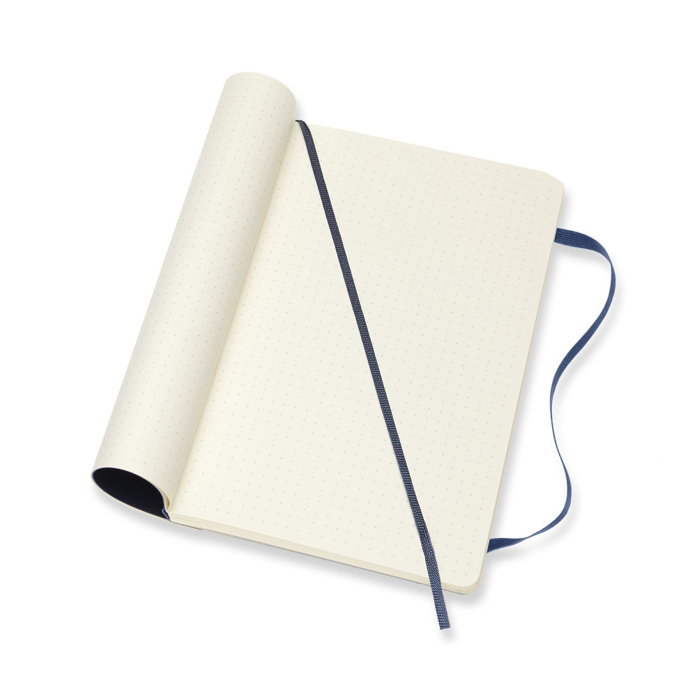 Notebook Moleskine - Dotted Soft Sapphire Large 70g/m2