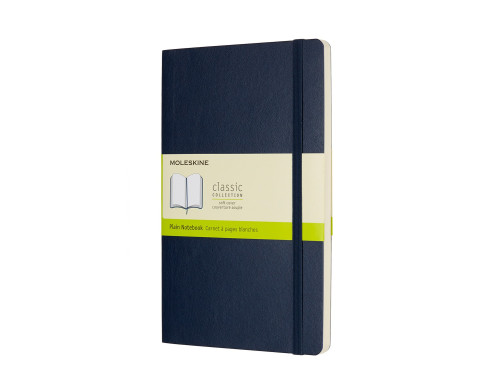 Notebook Moleskine - Plain Soft Sapphire Large