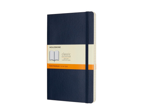 Notebook Moleskine - Ruled Soft Sapphire Large