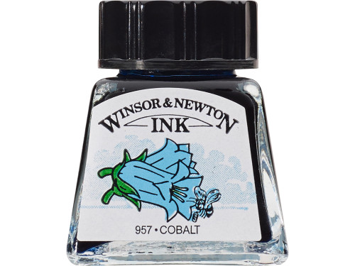 Drawing ink - Winsor & Newton - Cobalt, 14 ml
