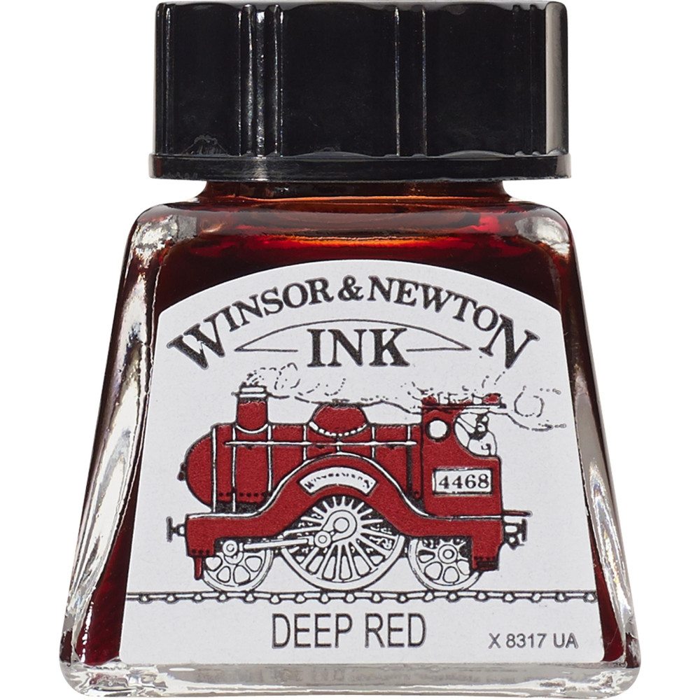Drawing ink - Winsor & Newton - Deep Red, 14 ml