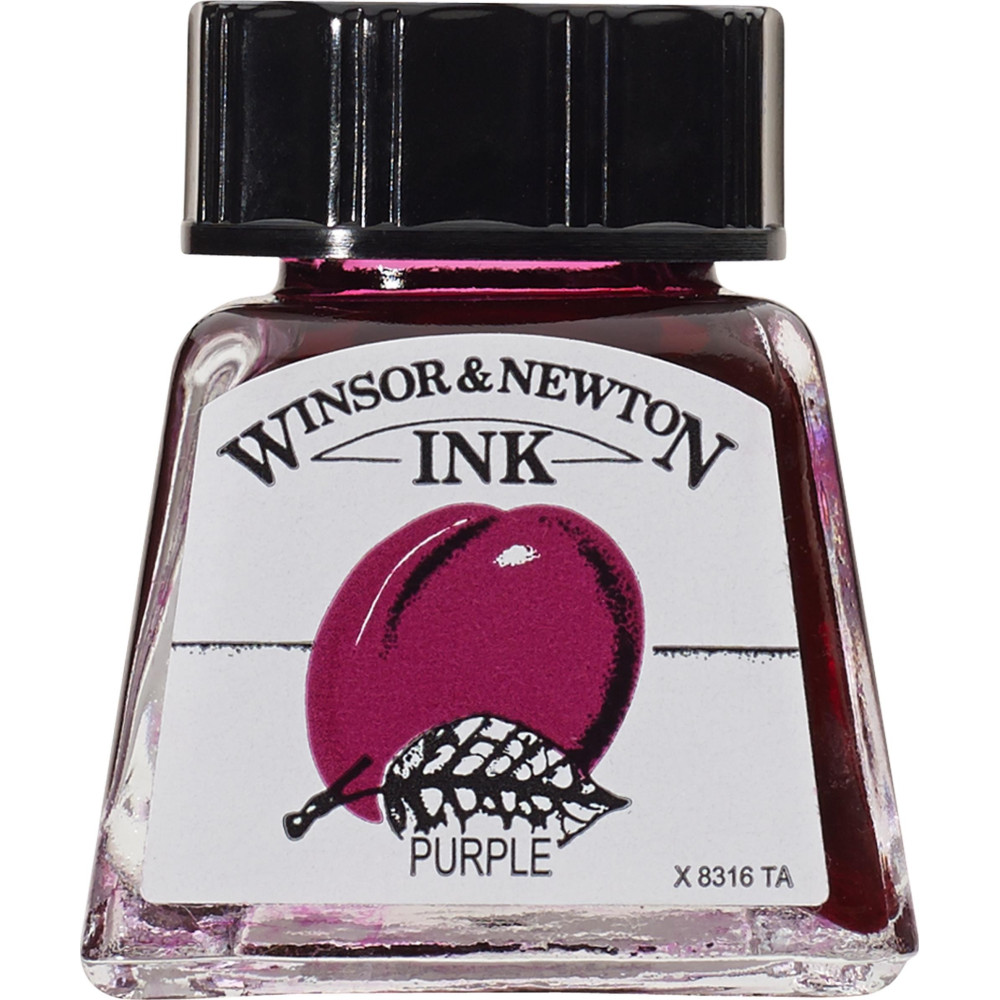 Drawing ink - Winsor & Newton - Purple, 14 ml