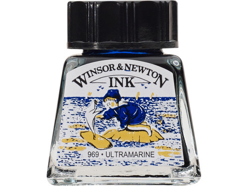 Drawing ink - Winsor & Newton - Ultramarine, 14 ml