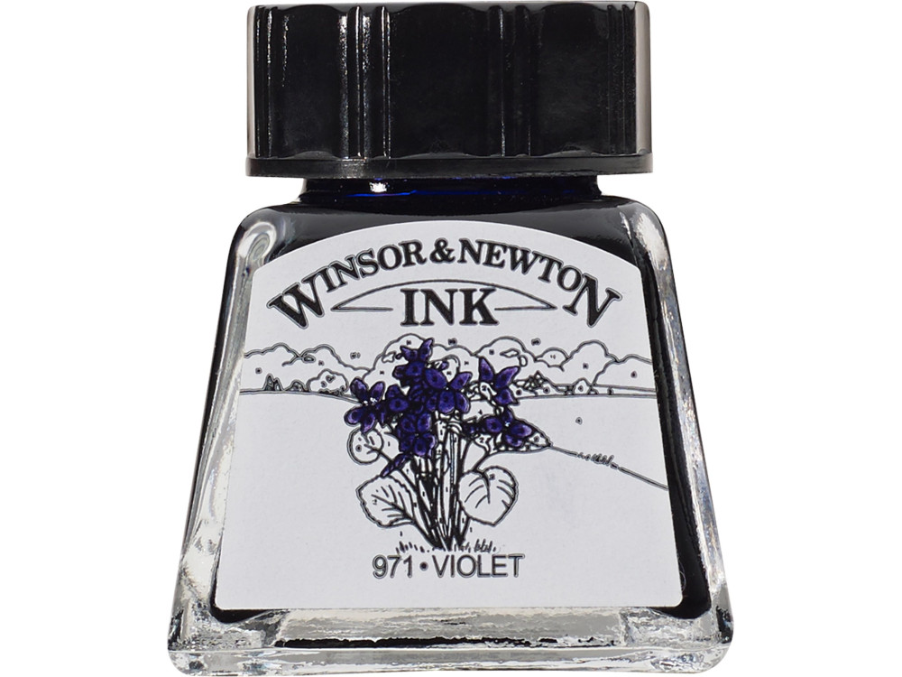 Drawing ink - Winsor & Newton - Violet, 14 ml