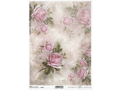 Papier do decoupage A4 - ITD Collection - ryżowy, R1170