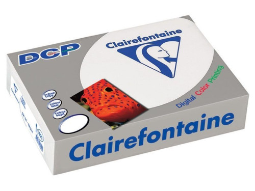 Papier satynowany DCP - Clairefontaine - biały, A3, 160 g, 250 ark.