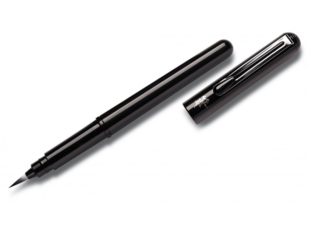 Kieszonkowe pióro Brush Pen - Pentel - czarne