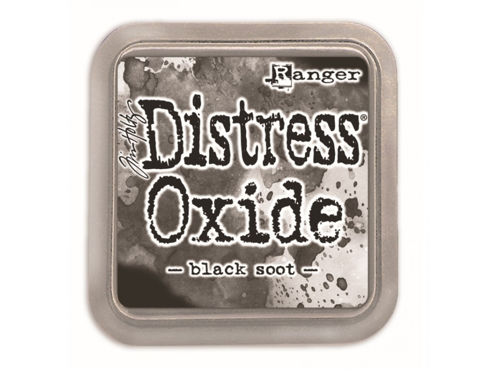 Poduszka z tuszem Distress Oxide - Ranger - Black Soot