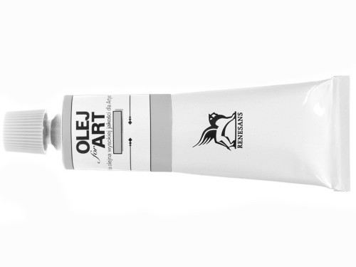 Farba olejna metaliczna Olej for Art - Renesans - 89, srebro, 60 ml
