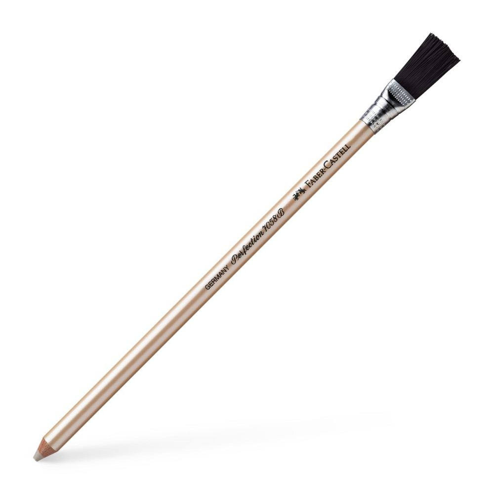 Gumka w ołówku do atramentu z pędzelkiem - Faber-Castell - Perfection