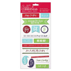 Christmas Thicker Stickers - Papermania - Christmas Words